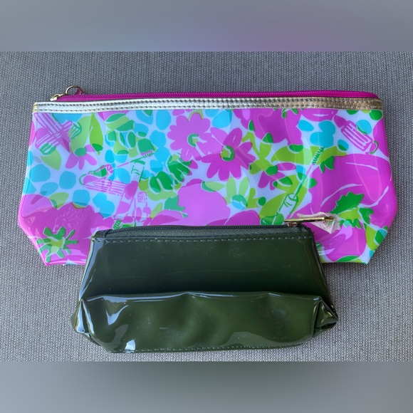 NWOT Set of Lily Pulitzer and Estée Lauder Cosmetic Pouch - Picture 2 of 9